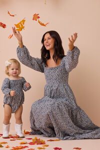 Livy Floral Mama Dress Detail 3 - Altar'd State