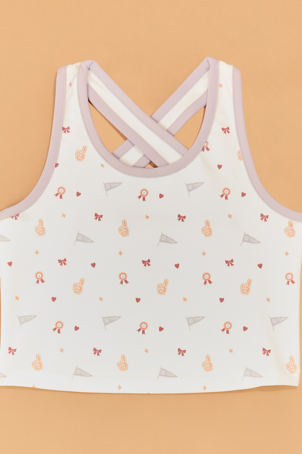 Cheer X-Back Tank Detail 2 - Altar'd State