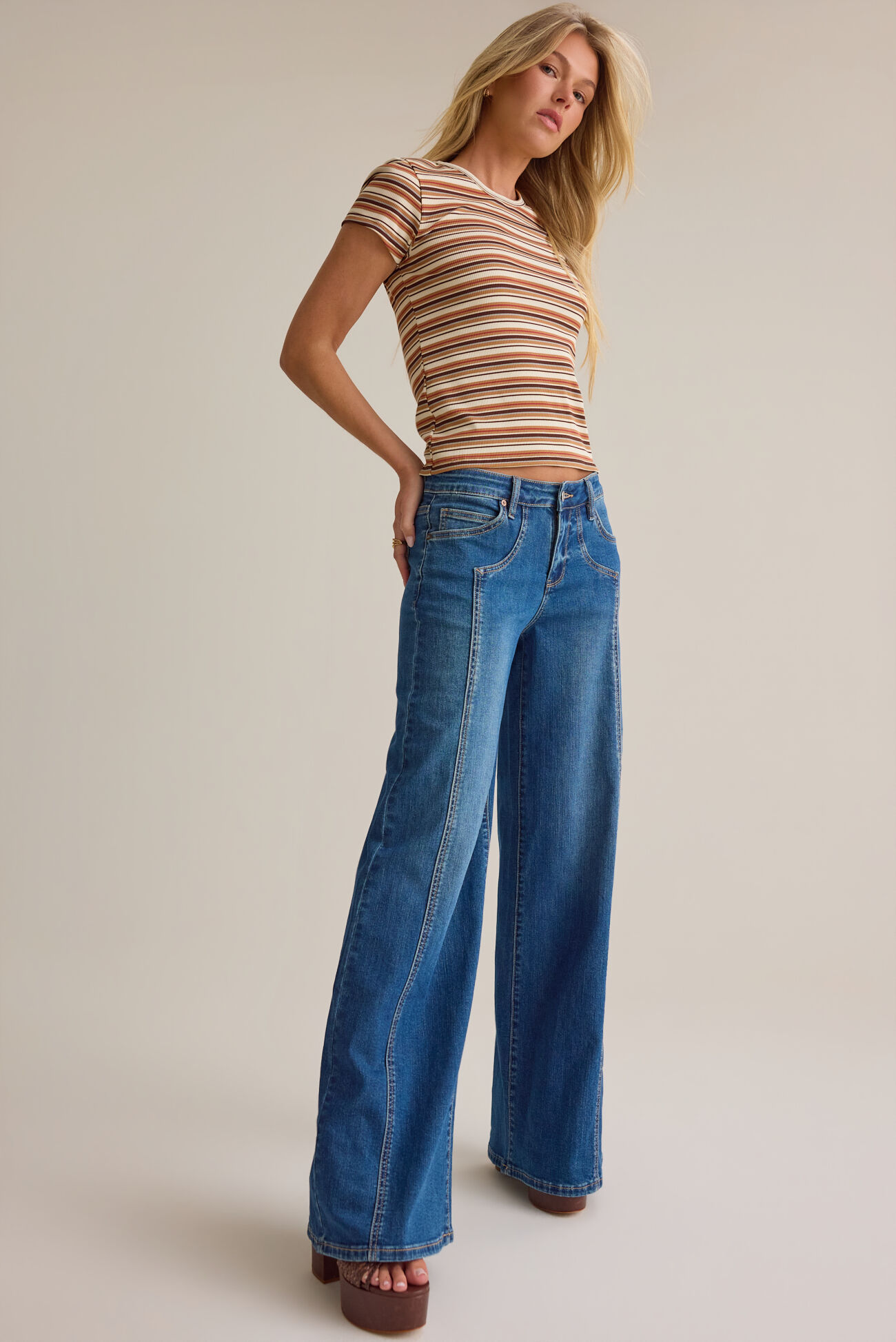 Kiera Mid Rise Jean