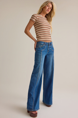Kiera Mid Rise Jean - Altar'd State - 
