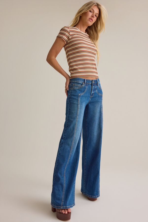Kiera Mid Rise Jean Detail 6 - Altar'd State
