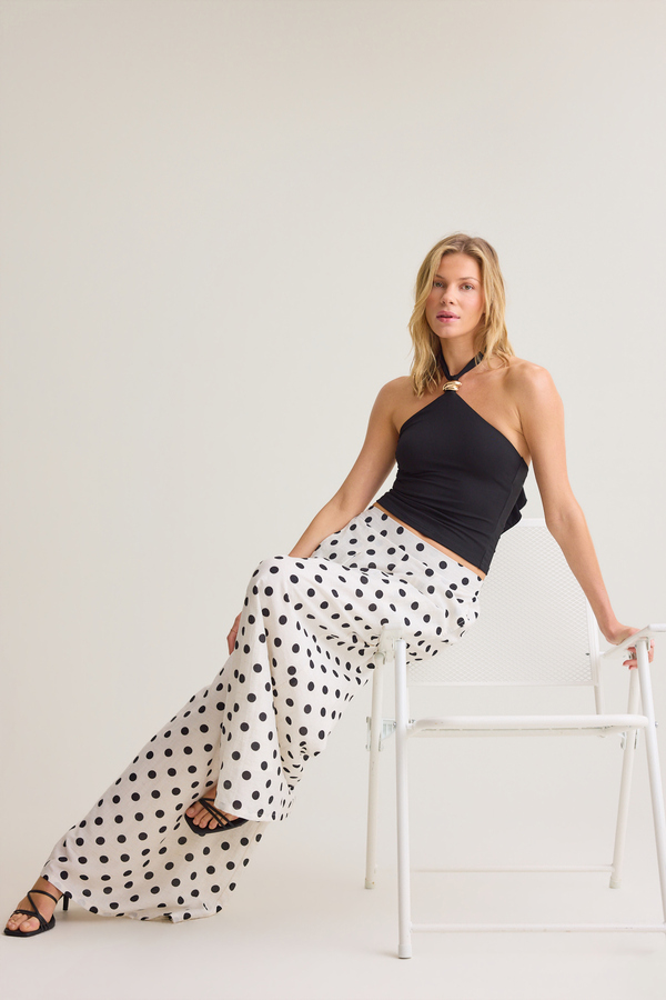 Veda Polka Dot Trouser Pants - Altar'd State