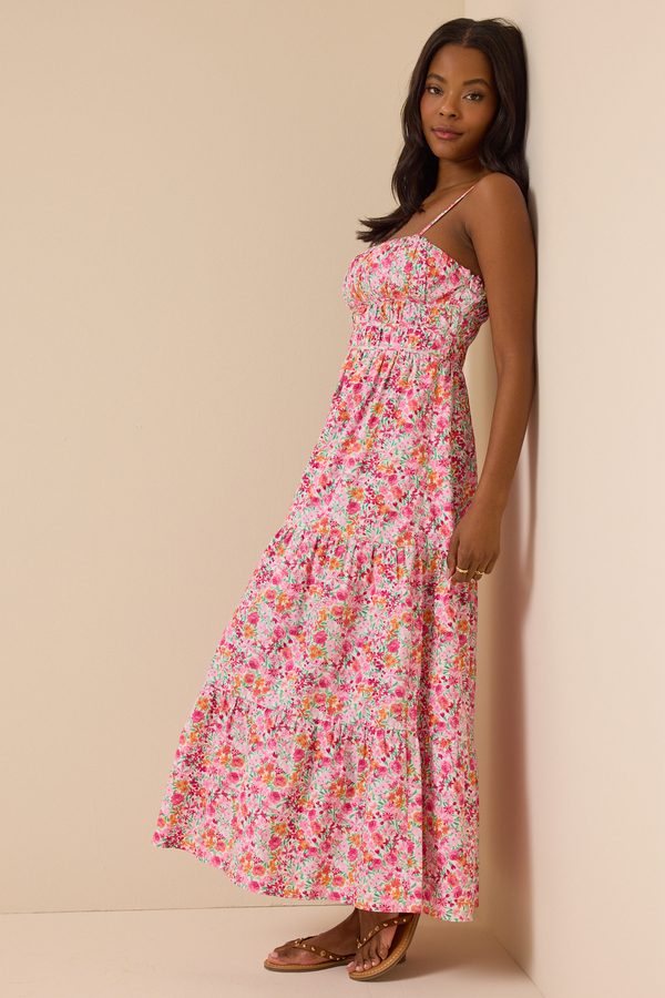 Staleigh Floral Maxi Dress Detail 3 - Altar'd State