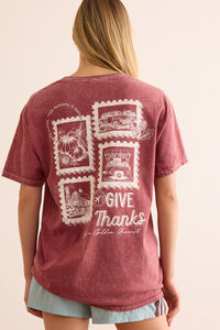 Give Thanks Graphic Tee Detail 3 - Altar'd State