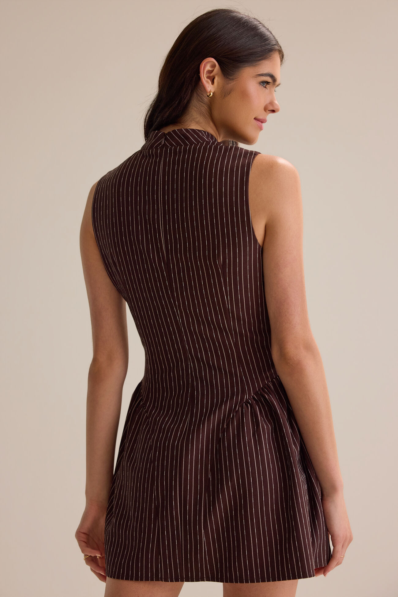 Everly Striped Mini Dress