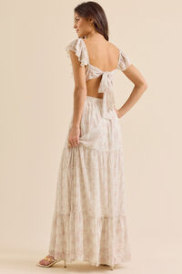 Raelyn Floral Maxi Dress Detail 5 - Altar'd State