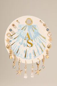 Blue Shell 10 Pack Earring Set - Altar'd State