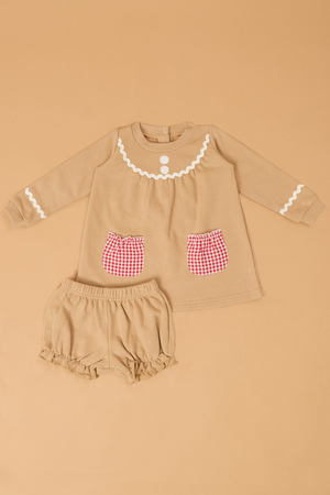 Gingerbread Girl Dress & Headband - Altar'd State - 