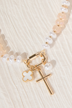 Eternity Beaded Necklace - Altar'd State - 