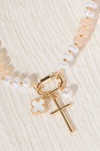 Eternity Beaded Necklace Detail 2 - Altar'd State