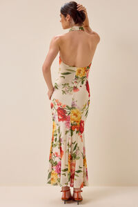 Zoya Floral Maxi Dress Detail 5 - Altar'd State
