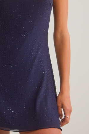 Sage Rhinestone Mini Dress - Altar'd State - 