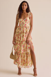Vivian Floral Maxi Dress - Altar'd State