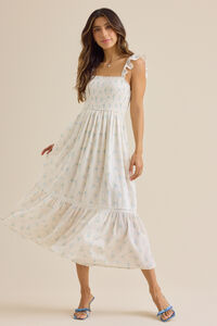 Emma Floral Mama Dress Detail 2 - Altar'd State