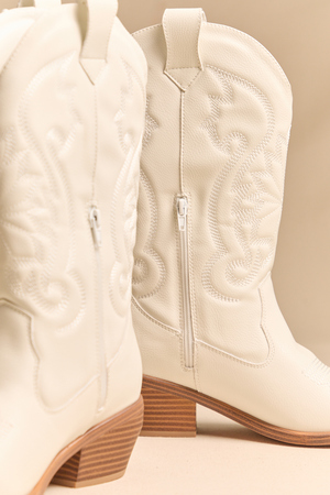 Leila Bow Western Boots - Altar'd State - 