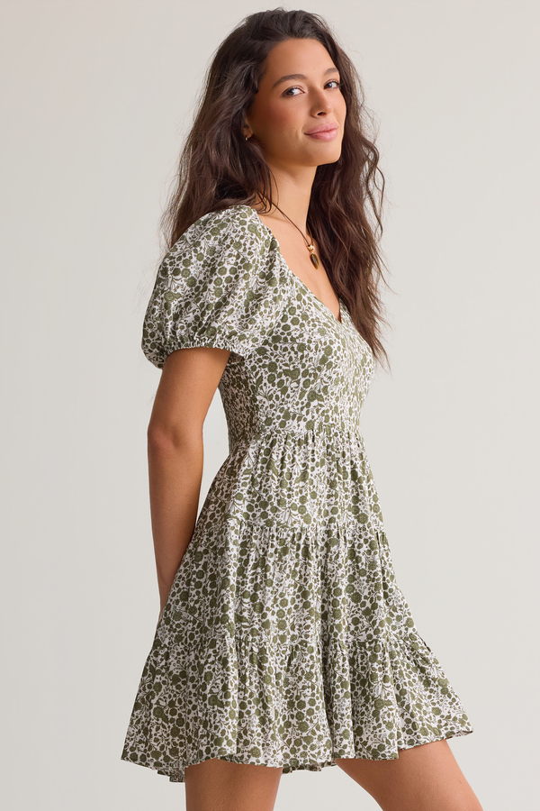 Ashley Floral Mama Dress Detail 6 - Altar'd State
