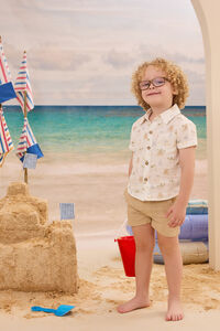 Vacay Beach Icon Button Up - Altar'd State