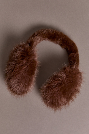Chestnut Fur Ear Muffs - Altar'd State