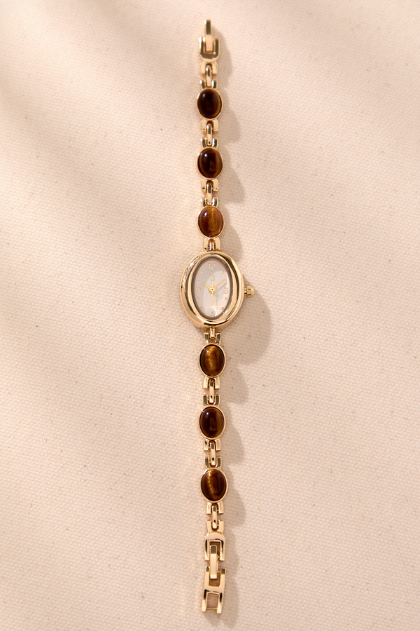 Vintage Oval Stove Link Watch Detail 2 - Altar'd State