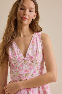Lyndie Floral Mini Dress Detail 3 - Altar'd State