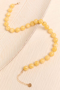 Sunlit Beaded Statement Necklace Detail 2 - Altar'd State
