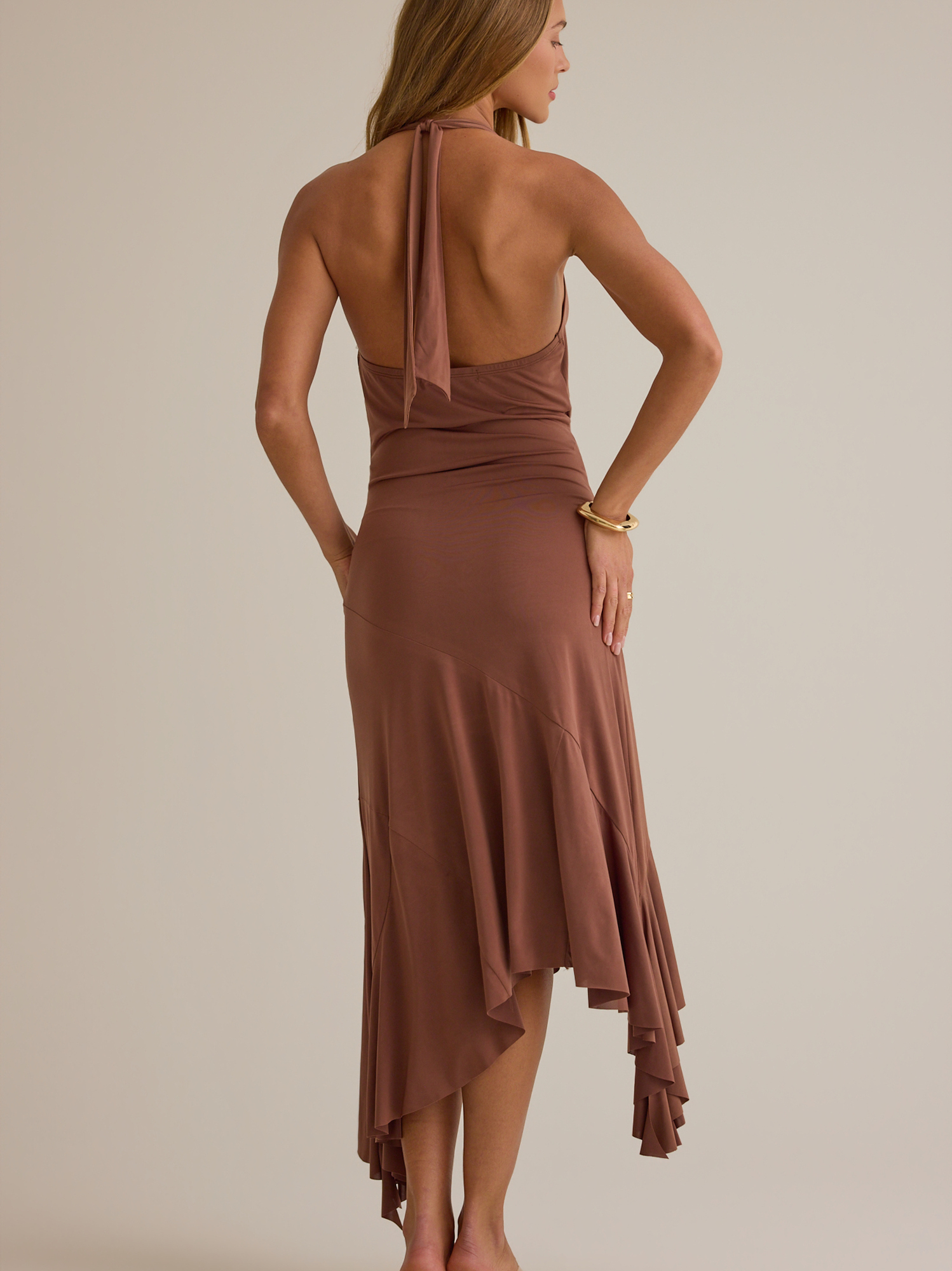 silk midi dress long sleeve Floral Silk Midi Dress with Sheer Long Sleeves Silk Dresses for Women