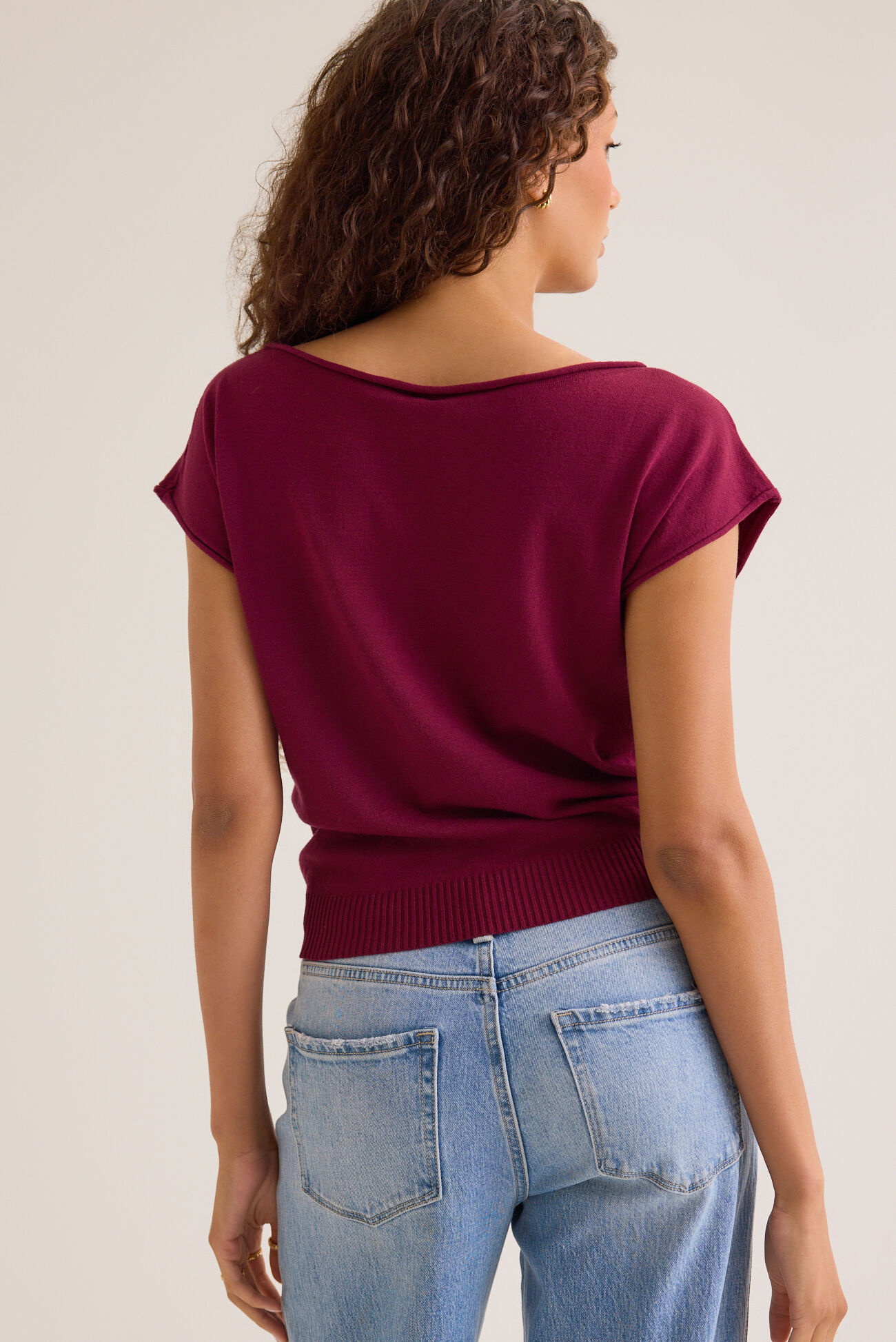 Evy Boatneck Top