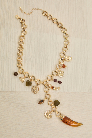 Sedona Statement Charm Necklace - Altar'd State - 