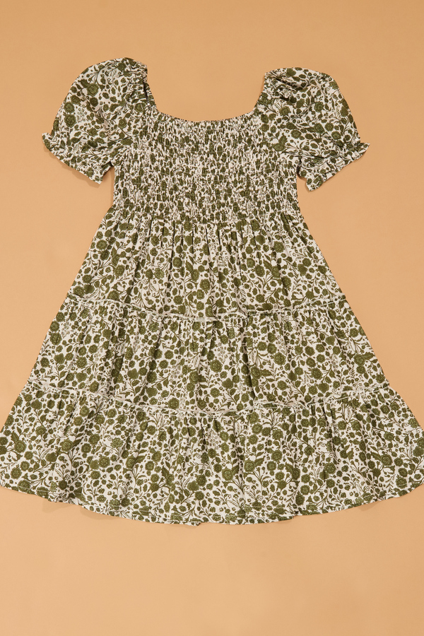 Ashley Floral Toddler Dress Detail 2 - Altar'd State