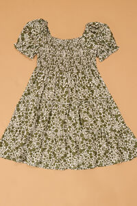 Ashley Floral Toddler Dress Detail 2 - Altar'd State