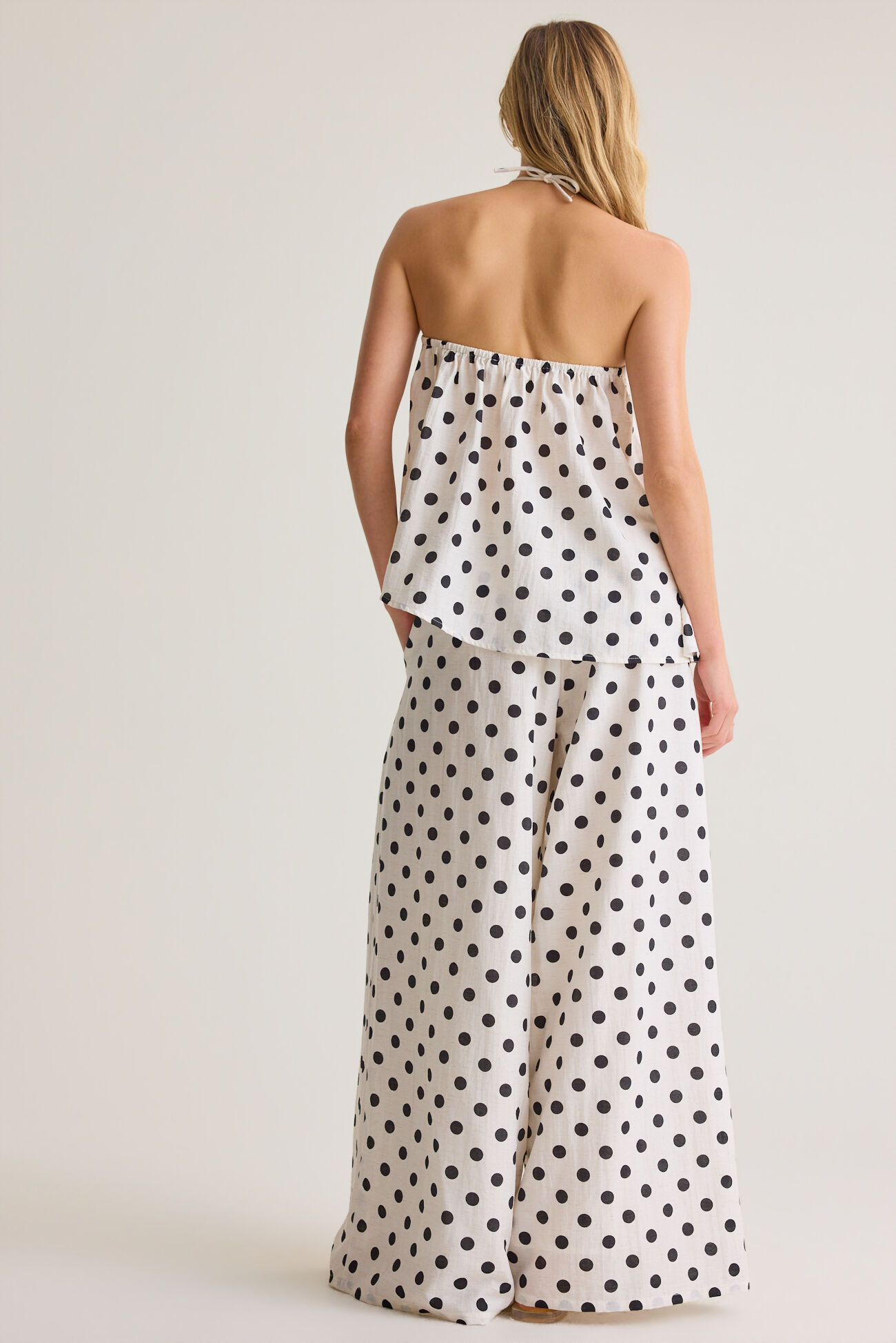 Veda Polka Dot Tube Top